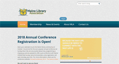 Desktop Screenshot of mainelibraries.org